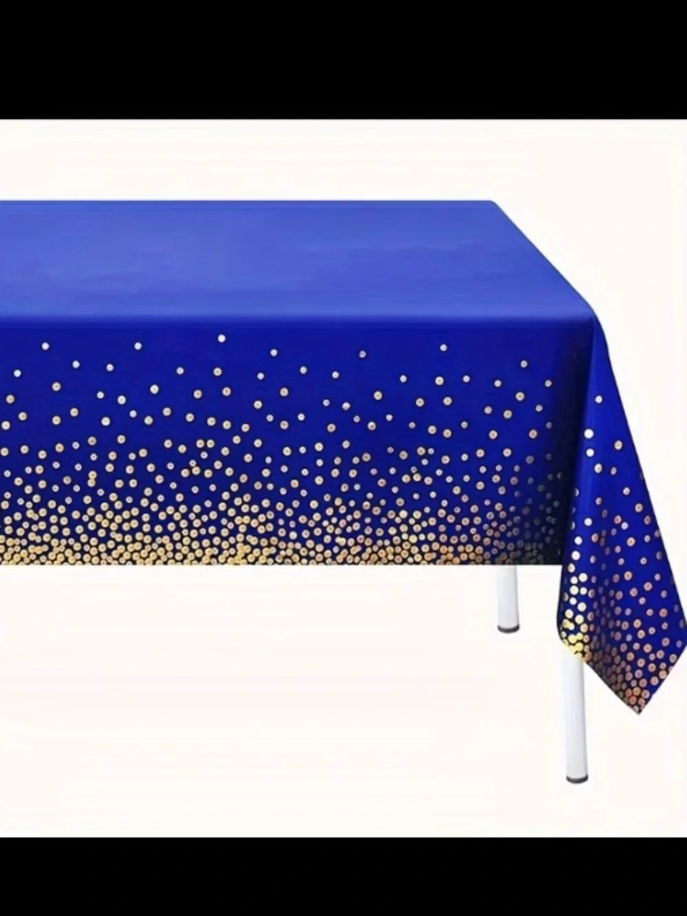 Blue and gold graduation party supplies